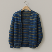 Mette multicolor dames cardigan – warme en stijlvolle gebreide vest