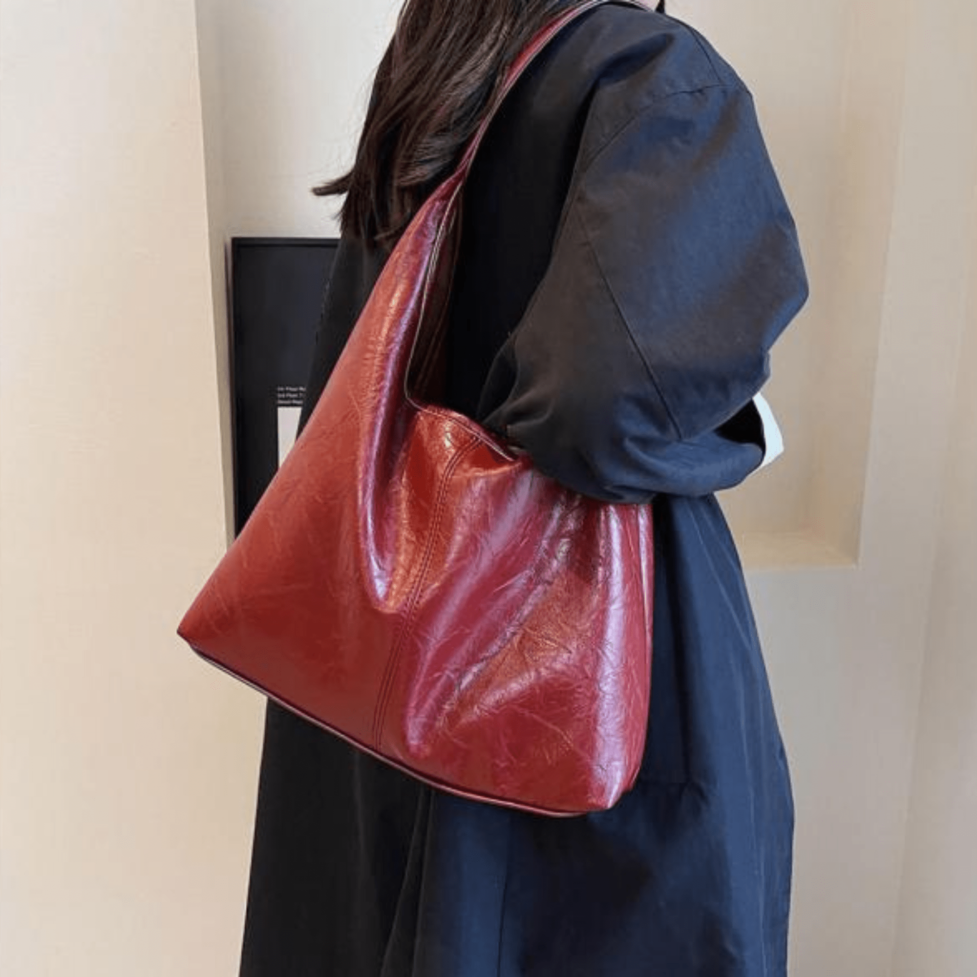 Ylona Vintage schoudertas – klassiek & praktisch in elegant design