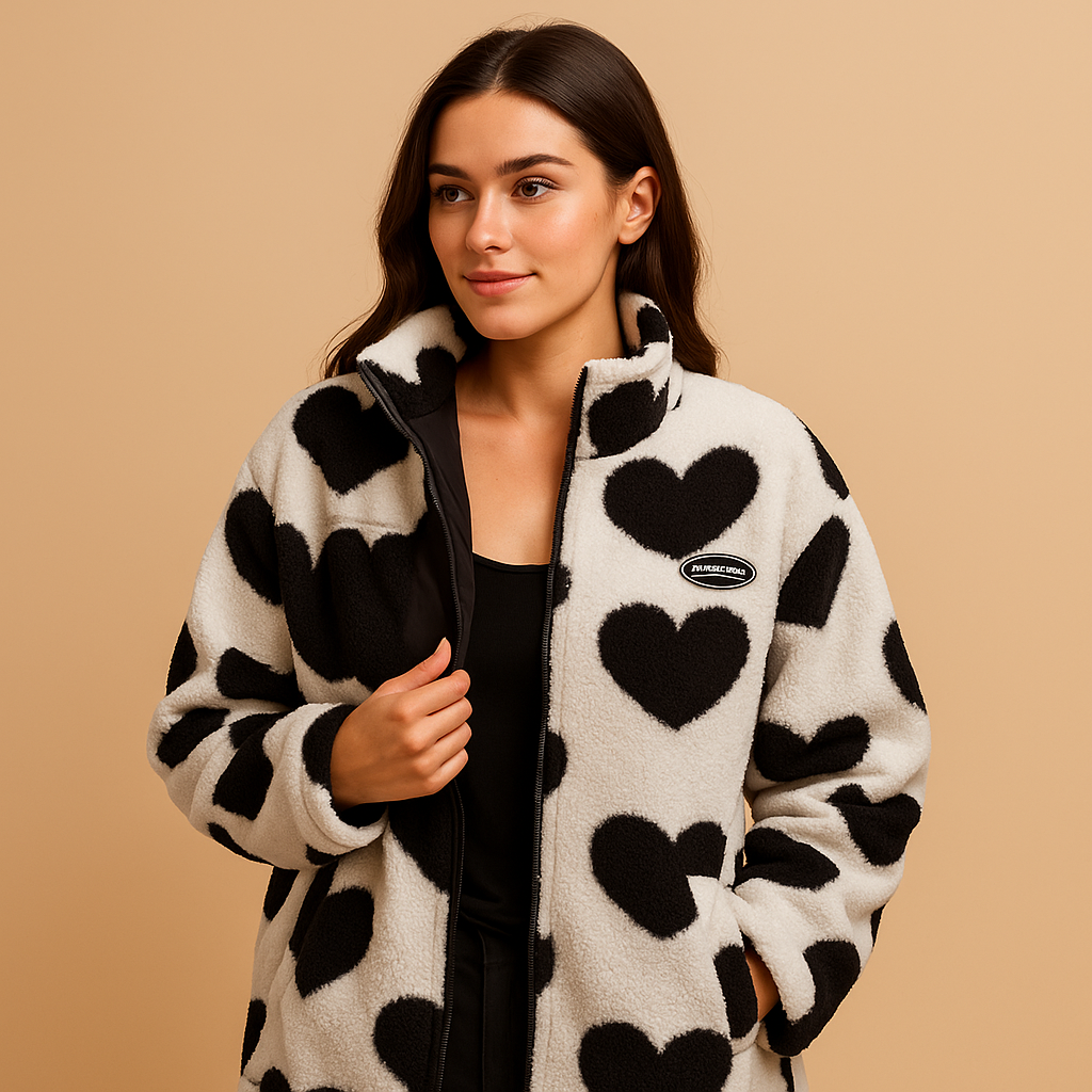 Omkeerbare Winterjas Dames – Tweezijdige Warme Jas met Stijlvol Design | Linde