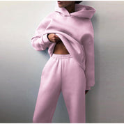 Oversized High Waist Joggingpak Dames – Comfortabel Trainingspak met Hoodie en Broek