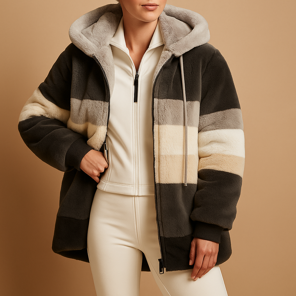 Floor Oversized Gebreid Jack Dames – Vintage Vest met Zakken & Comfortabele Pasvorm