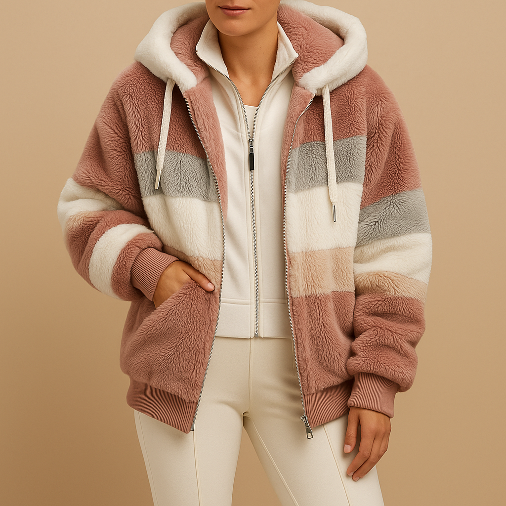 Floor Oversized Gebreid Jack Dames – Vintage Vest met Zakken & Comfortabele Pasvorm