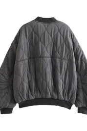 Linda gewatteerd oversized bomberjack dames – trendy damesjas