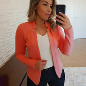ElegantBlazer dames – chique blazer in 6 kleuren, S t/m 5XL