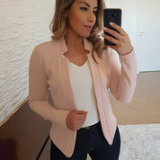 ElegantBlazer dames – chique blazer in 6 kleuren, S t/m 5XL