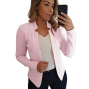 ElegantBlazer dames – chique blazer in 6 kleuren, S t/m 5XL