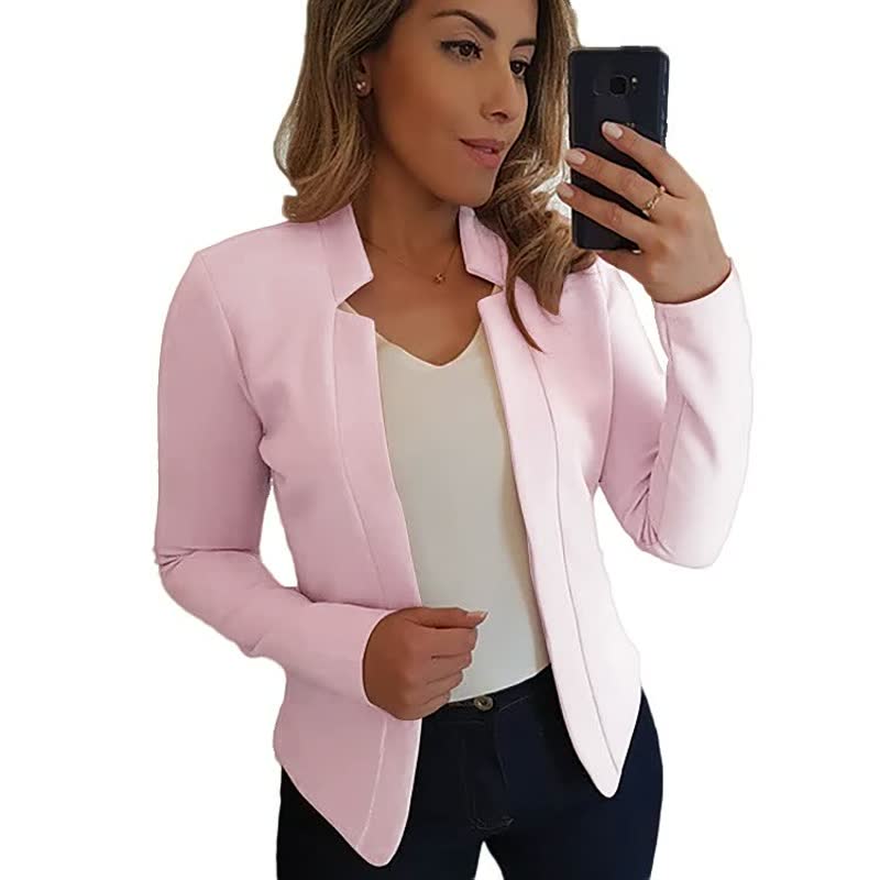 ElegantBlazer dames – chique blazer in 6 kleuren, S t/m 5XL