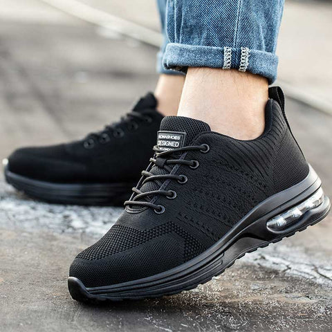 Veiligheidsschoenen dames met stalen neus – SteelGuard antislip werkschoenen met comfort