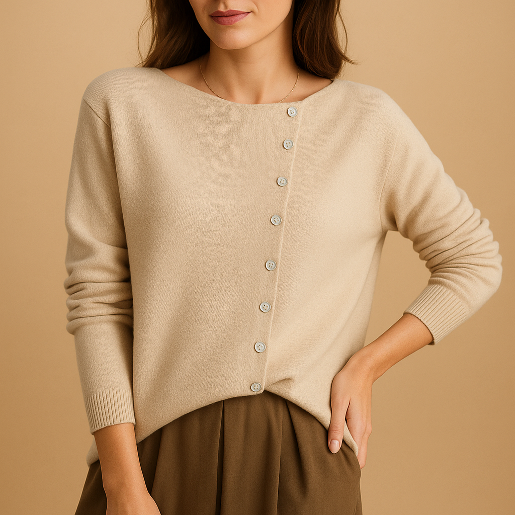 Yara | Ronde Hals Trui voor Dames – Licht, Elegant & Comfortabel