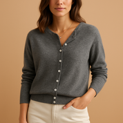 Yara | Ronde Hals Trui voor Dames – Licht, Elegant & Comfortabel