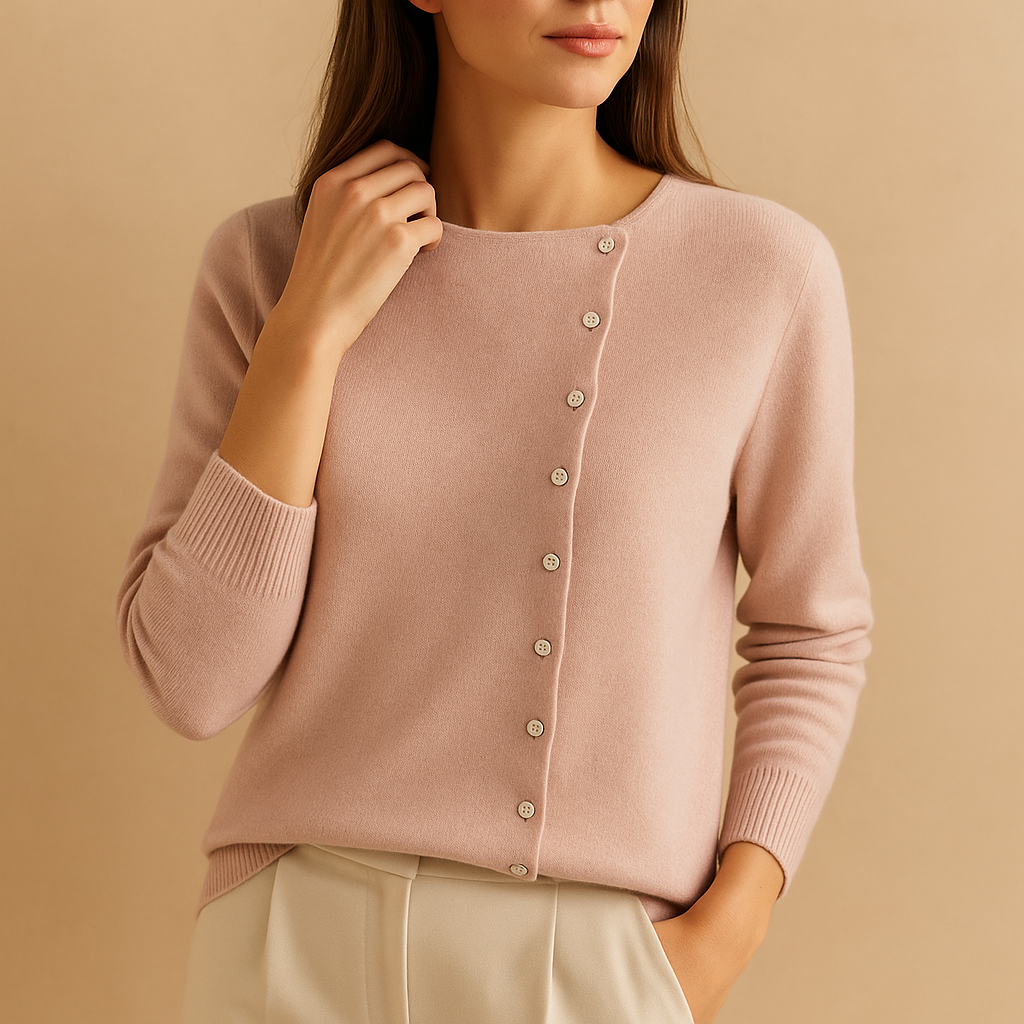 Yara | Ronde Hals Trui voor Dames – Licht, Elegant & Comfortabel