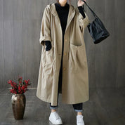 Dael | Oversized Trenchcoat voor Dames | Stijlvol, Warm & Waterafstotend