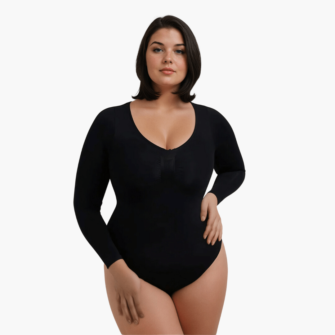 Snatching Shapewear Longsleeve Bodysuit – Comfortabel & Naadloos Corrigerend Ondergoed