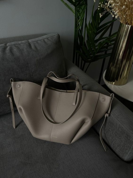 Dames Vintage Tote Bag – Luxe Leren Schoudertas met Ruim Interieur