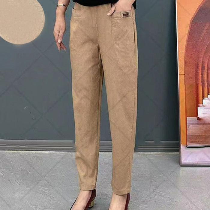Oriana Dames Cotton Pants – Comfortabele en Milieuvriendelijke Broek