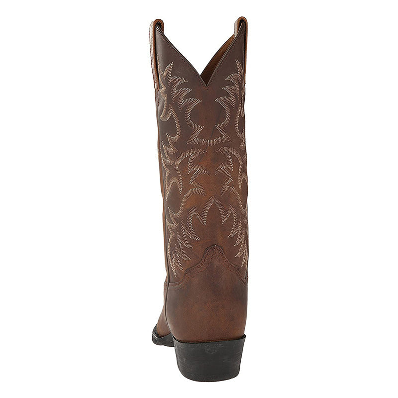 Cowboylaarzen Dames – Leren Halflange Western Boots met Comfortabele Pasvorm | Romeo Model