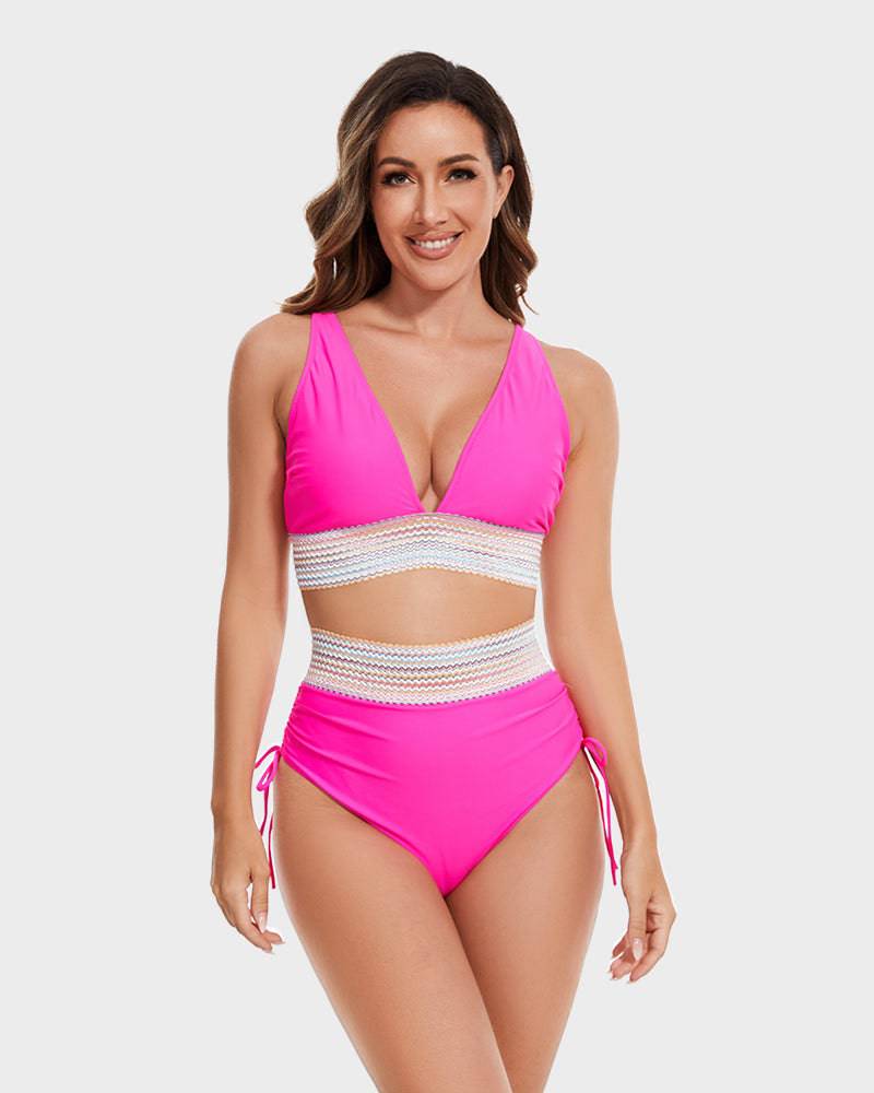 Corrigerende Bikini Dames | High Waist Zwemkleding met Buikcontrole