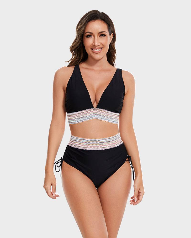 Corrigerende Bikini Dames | High Waist Zwemkleding met Buikcontrole