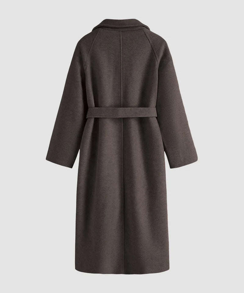 Lange dames winterjas – klassieke mantel met tijdloze elegante snit