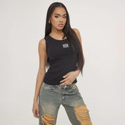 Tanktop Dames – Zijdezacht Katoen & Minimalistisch Design | Perfect voor de Zomer