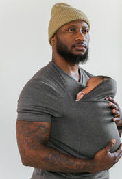 CozyCarry baby draagshirt | Comfortabel draag-T-shirt voor ouders | Borstvoedingsshirt