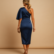 Juliette damesjurk | Tijdloze elegante jurk met flatterende pasvorm | Minimalistisch design