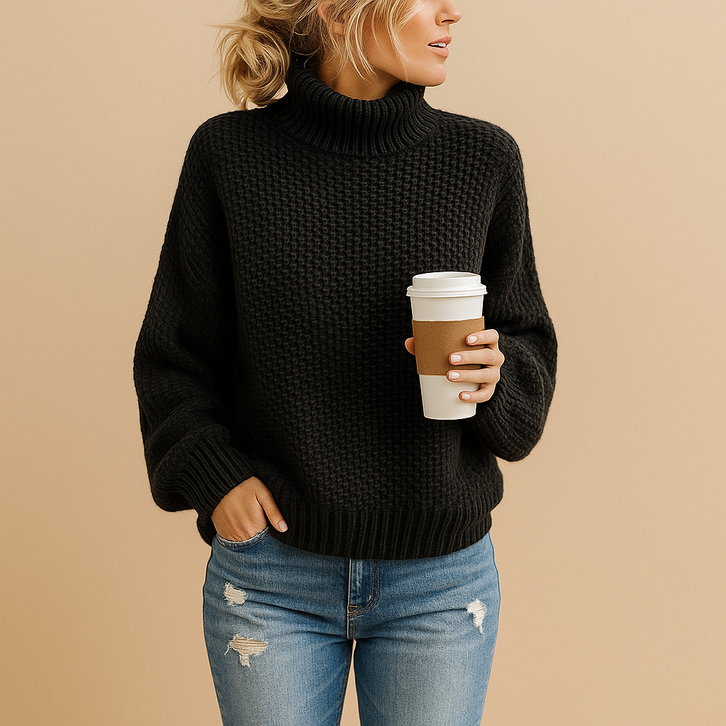 Linde | Tijdloze Gebreide Trui voor Dames – Elegant, Warm & Comfortabel