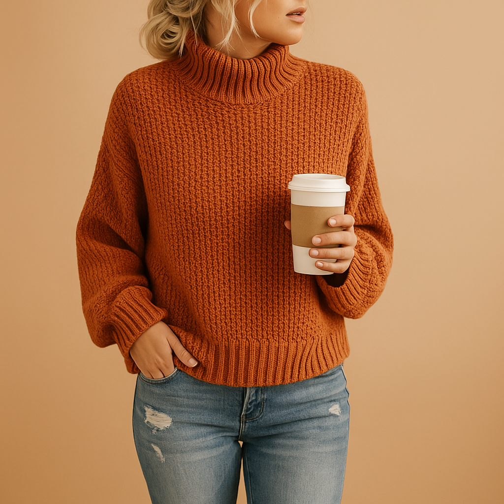 Linde | Tijdloze Gebreide Trui voor Dames – Elegant, Warm & Comfortabel