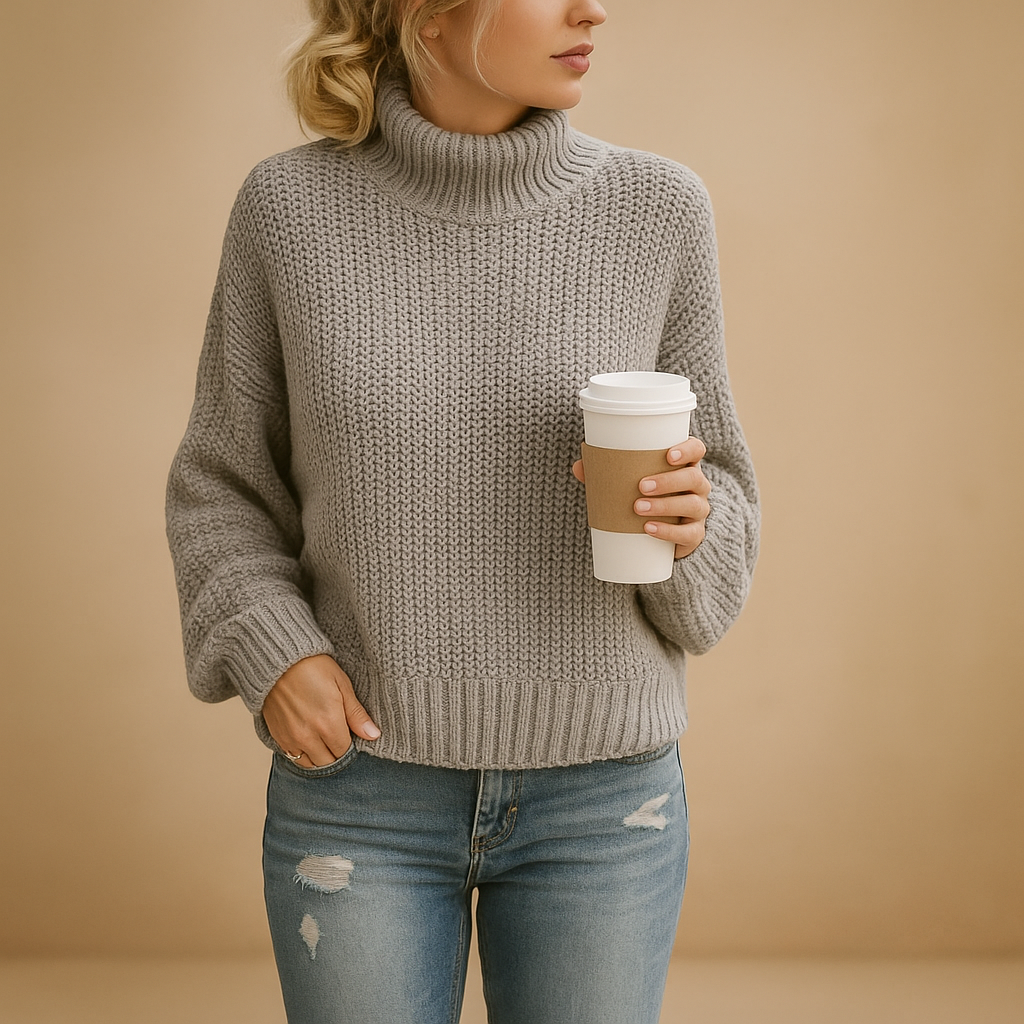 Linde | Tijdloze Gebreide Trui voor Dames – Elegant, Warm & Comfortabel