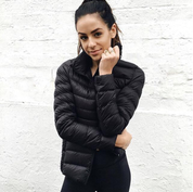 Lichtgewicht donsjas dames – warme waterafstotende puffer jas voor herfst winter