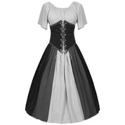 Candice Jurk Dames met Vetersluiting – Elegante Zomerjurk met Flatterende Pasvorm