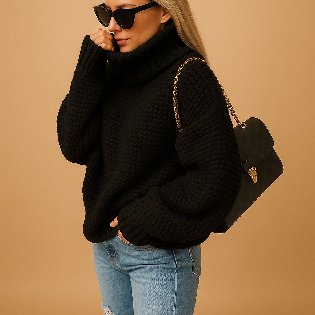 Marjolein Gebreide Damestrui – Warme en Stijlvolle Trui voor de Winter