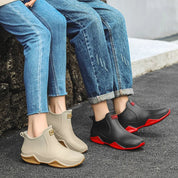 ZenBoot dames regenlaarzen – waterdichte outdoor laarzen met dikke zool en moderne look