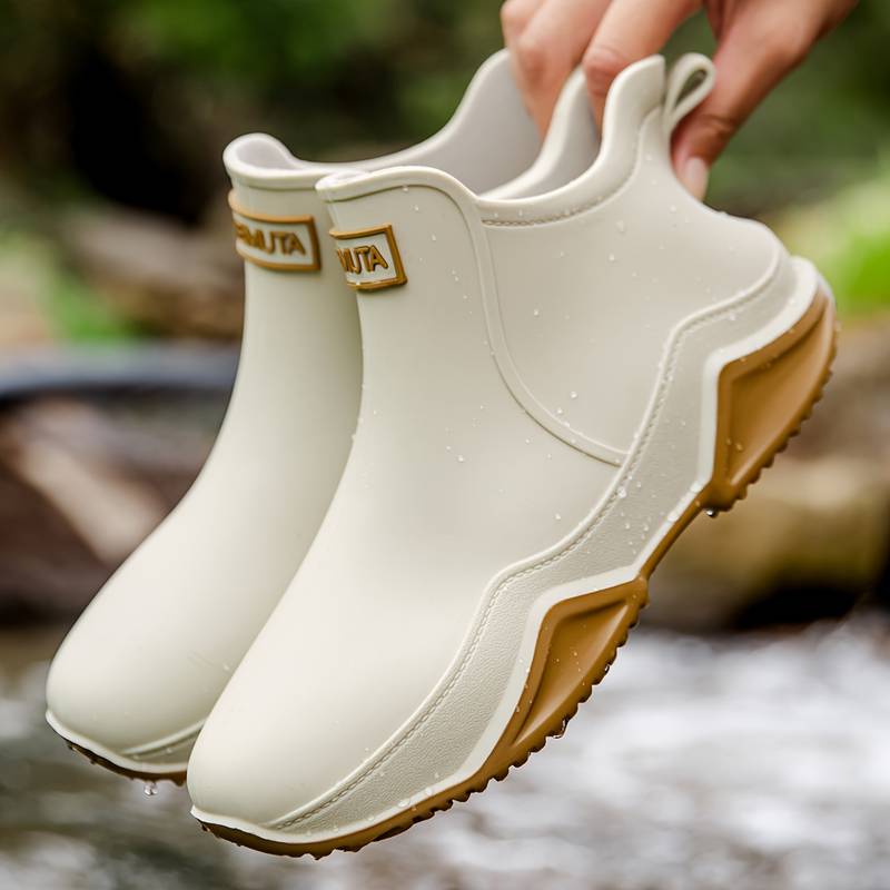 ZenBoot dames regenlaarzen – waterdichte outdoor laarzen met dikke zool en moderne look